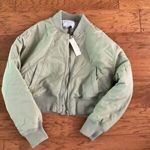 Francescas sage green jacket (size medium)